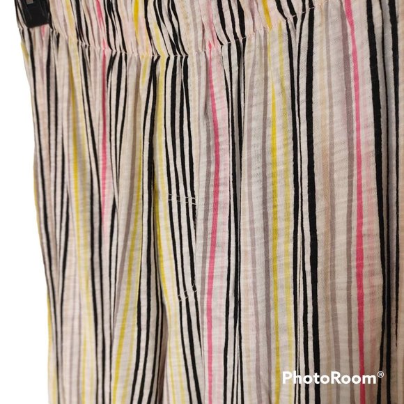 653 Hue	PARTY STRIPE CAPRI  lounge pants  NWT - Picture 4 of 7